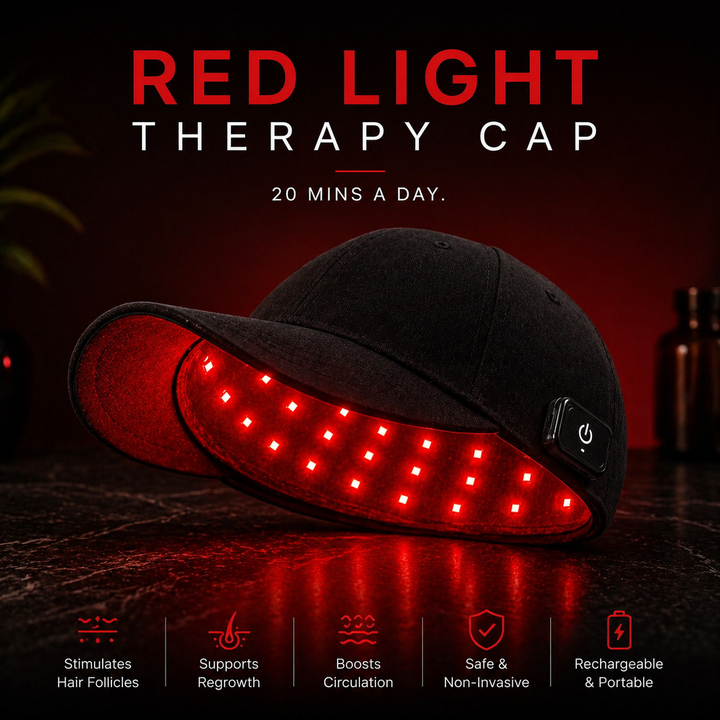 Pro Red Light Hair Growth Cap | Lumisca — Hair Regrowth at Home